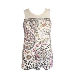 lucky brand fairy graphic tank top